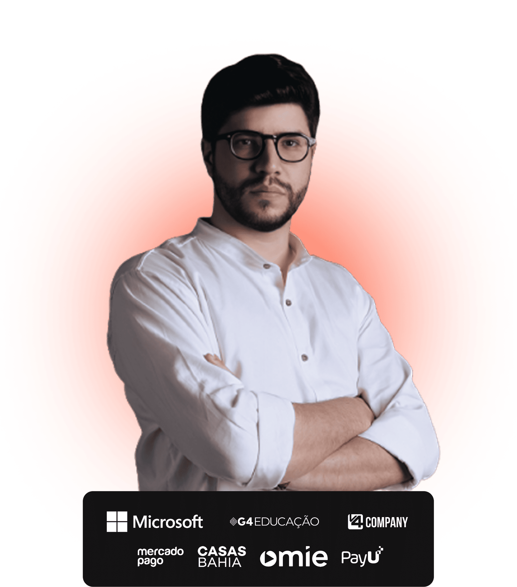 Hugo Moura, fundador da Kraftsman, sua escola definitiva em copywriting, ele já trabalhou no G4 Educação e na V4 Company, com nomes de peso, como Tallis Gomes, Alfredo Soares, Bruno Nardon, Dener Lippert, João Vitor Chaves e mais